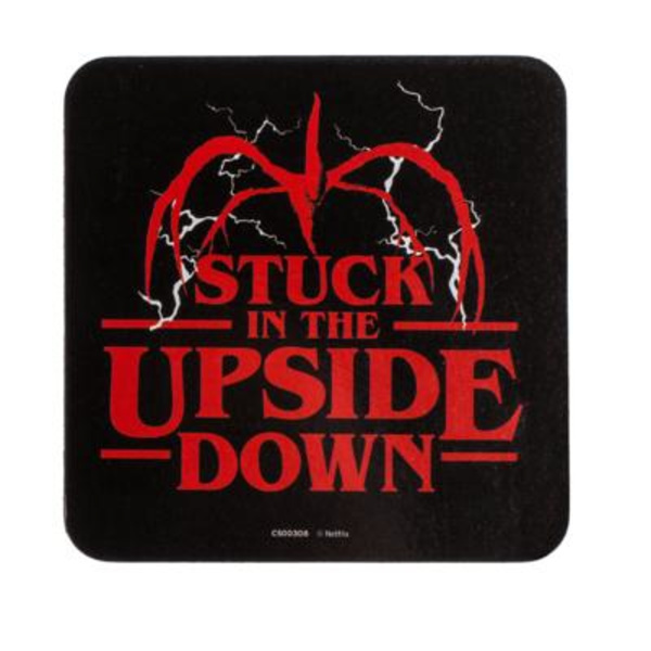 4-Pack Glasunderlägg Stranger Things - Underlägg till glas multifärg