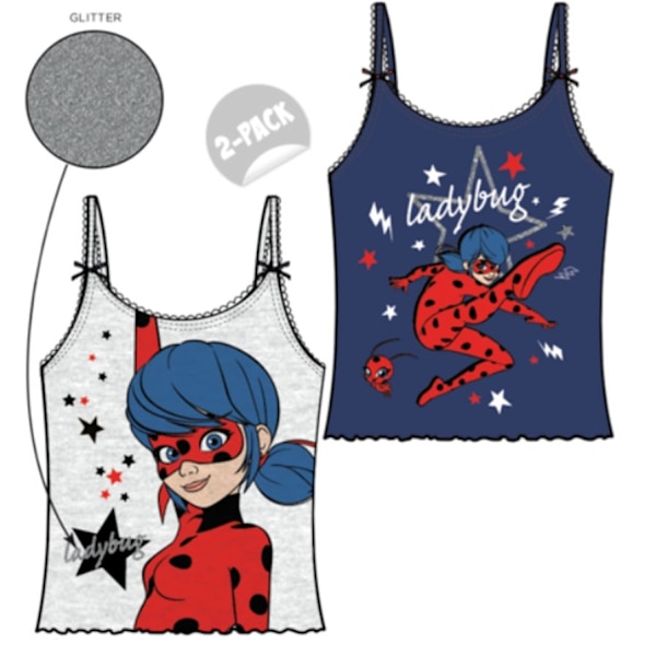 Miraculous Ladybug Linne för Barn - 2-Pack 110/116 cm