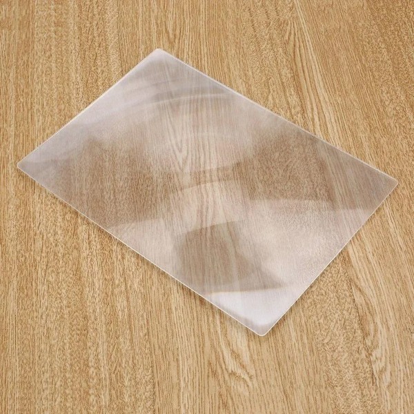 2-Pak Forstørrelsesglas – 26x18cm/18x12cm - Forstørrelse 3x