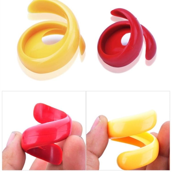 2-Pack - Korv Slicer Spiral - Skär korvar i spiraler multifärg