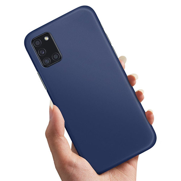 Samsung Galaxy A31 - Skal/Mobilskal Mörkblå Mörkblå