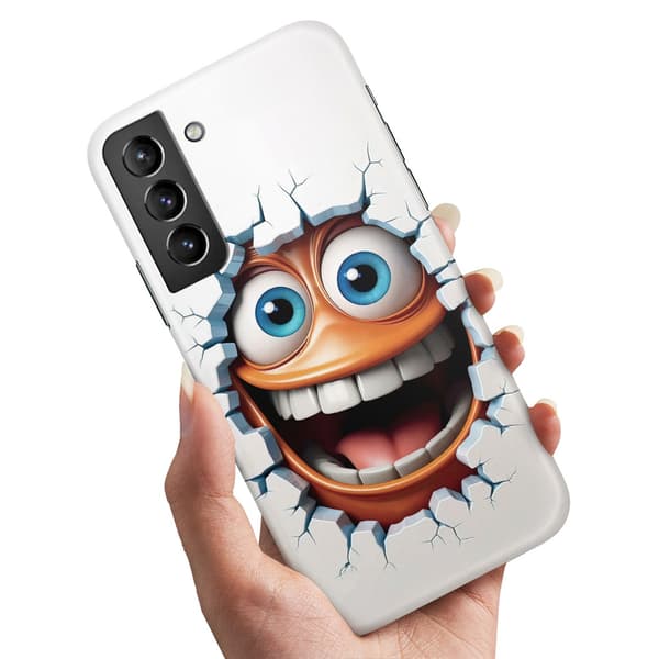 Deksel / Mobildeksel til Samsung Galaxy S21 Plus - Emoji