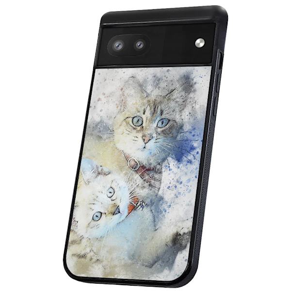 Google Pixel 6 - Deksel/Mobildeksel Katter