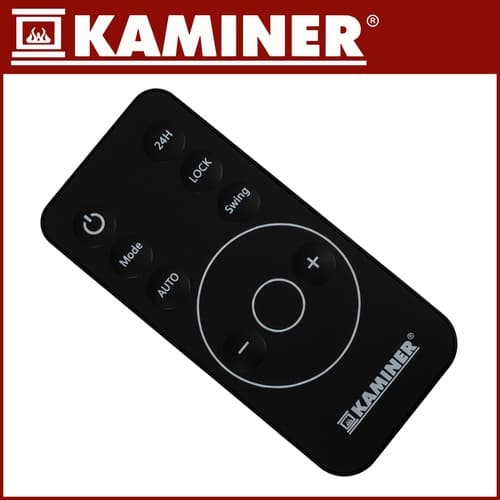 Fläktkonvektor / Vägghängt Element - 2000W Svart