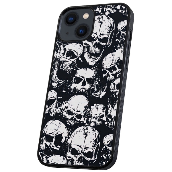 iPhone 14 Plus - Cover/Mobilcover Skulls