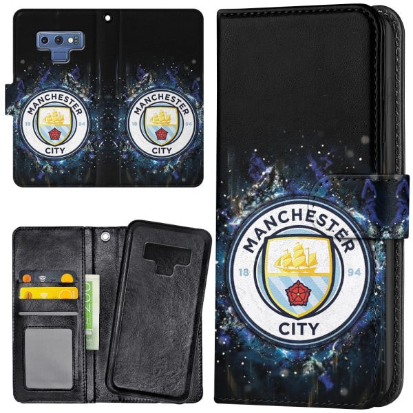 Samsung Galaxy Note 9 - Lompakkokotelo/Kuoret Manchester City