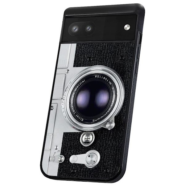 Google Pixel 6 - Deksel/Mobildeksel Retro Kamera