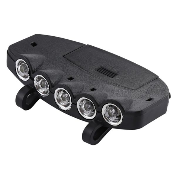 LED Otsalamppu / Lippalakin Lamppu Black