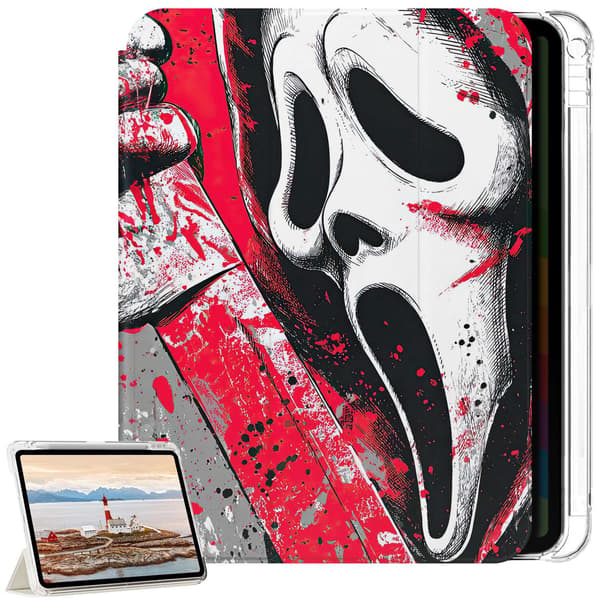 Deksel til iPad Air 11" 6th/7th gen - M2/M3 - 2024/2025 - Scream Ghostface