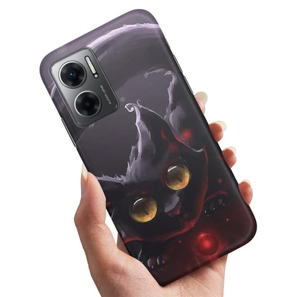 Deksel / Mobildeksel til Xiaomi Redmi 10 5G - Svart Katt