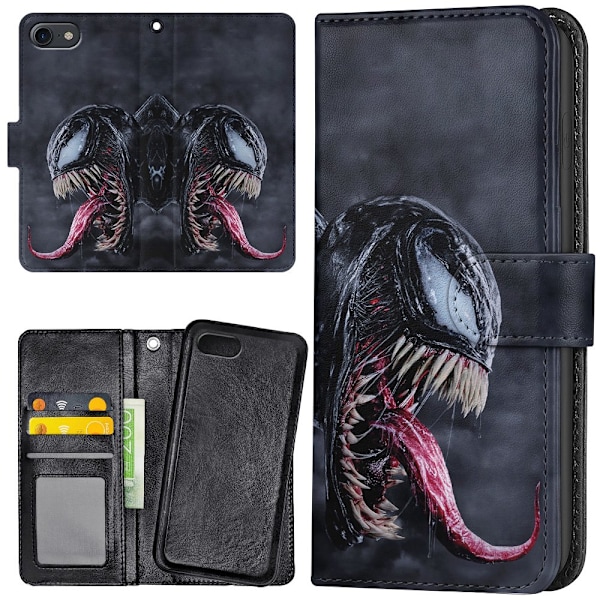 iPhone 16e/17e - Plånboksfodral/Skal Venom