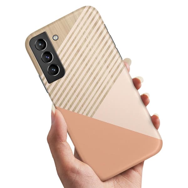 Cover / Mobilcover til Samsung Galaxy S22 Plus - Trækunst Multicolor