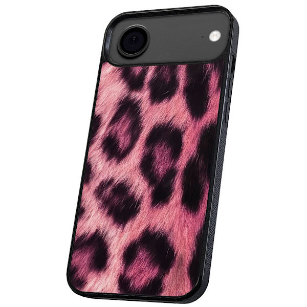 iPhone 17 Air - Deksel/Mobildeksel Pink Leopard