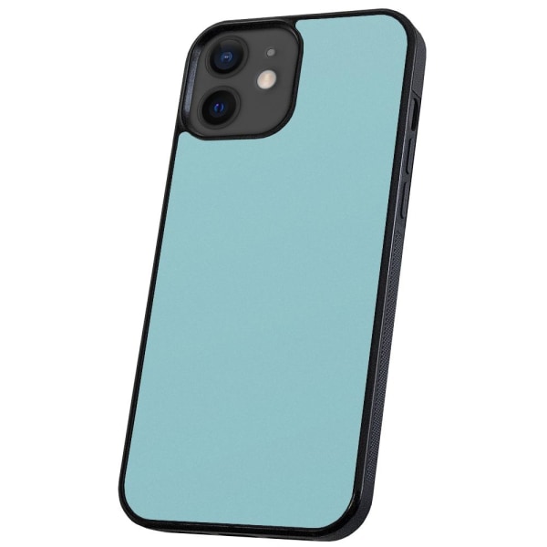 iPhone 12/12 Pro - Cover/Mobilcover Turkis