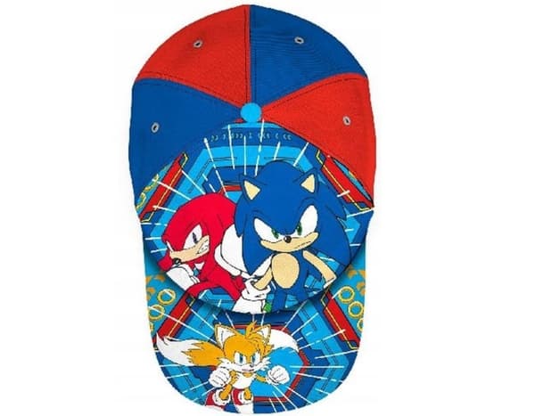 Sonic the Hedgehog - Justerbar kasket til børn 54 cm