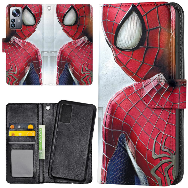 Xiaomi 12 Pro - Mobilcover/Etui Cover Spiderman