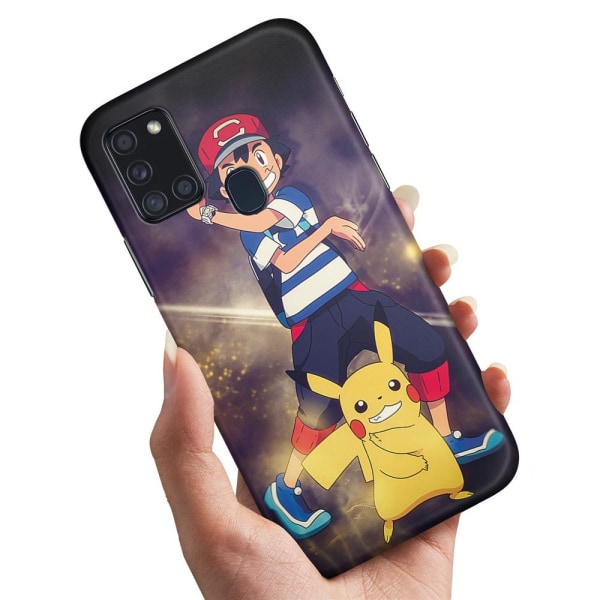 Samsung Galaxy A21s - Cover / Mobilcover Pokemon