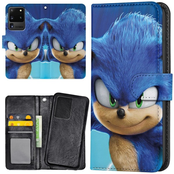 Samsung Galaxy S20 Ultra - Lommebok Deksel Sonic the Hedgehog