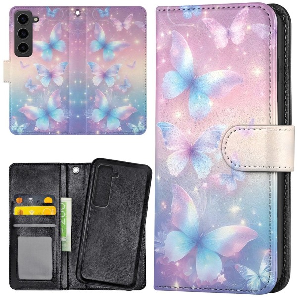 Samsung Galaxy S23 Plus - Mobilcover/Etui Cover Butterflies
