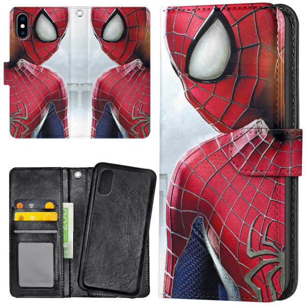 iPhone X/XS - Mobilcover/Etui Cover Spiderman