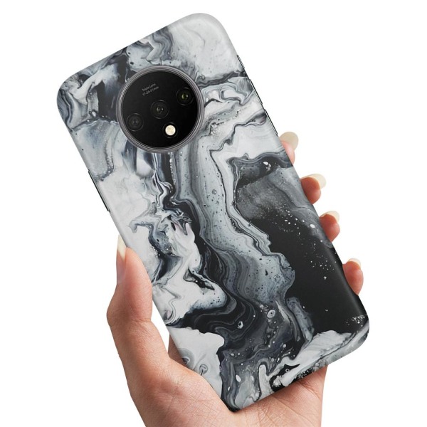 OnePlus 7T - Cover/Mobilcover Malet Kunst