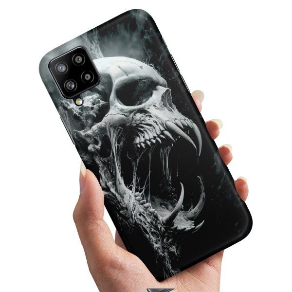 Samsung Galaxy A12 - Cover/Mobilcover Skull