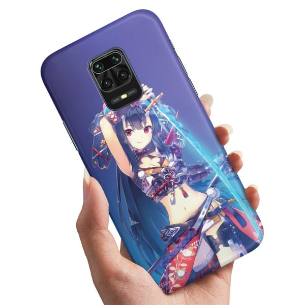 Xiaomi Redmi Note 9 Pro - Deksel/Mobildeksel Anime