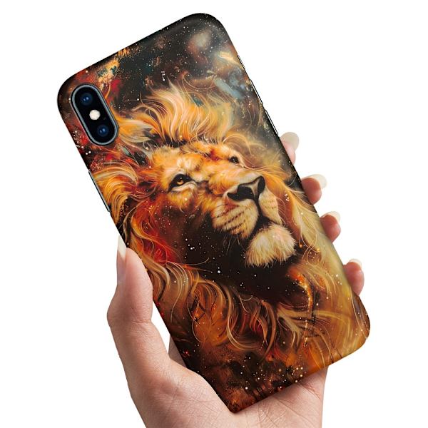 Deksel / Mobildeksel til iPhone XS Max - Lion
