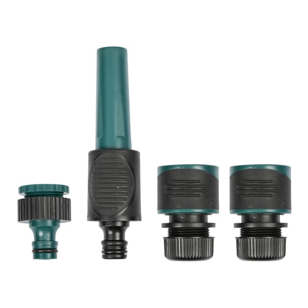 Vattenkoppling set 1/2" 4 st soft grip