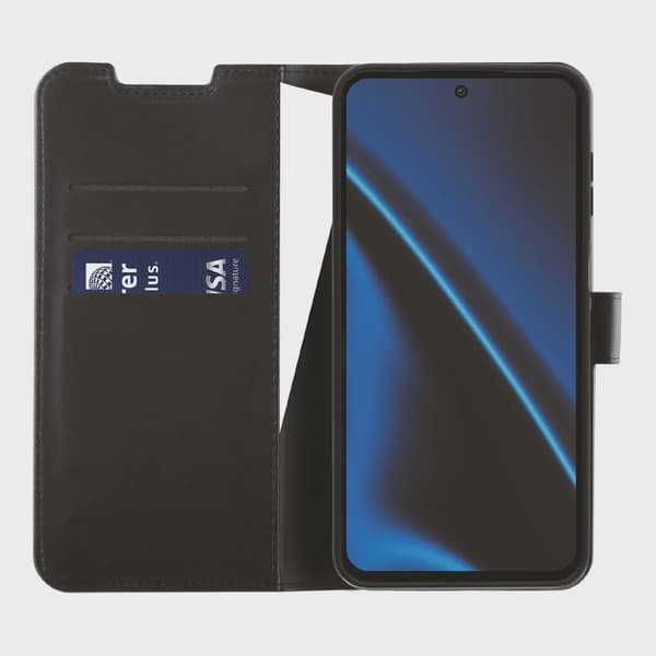 X2O Classic Wallet Plånboksfodral Samsung Galaxy S25 Svart