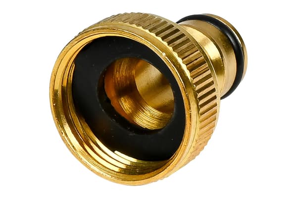 Slangkoppling mässing 3/4"