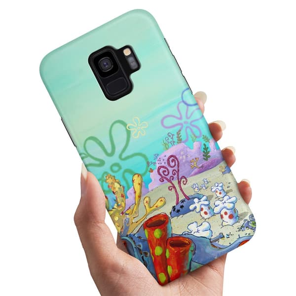 Deksel / Mobildeksel til Samsung Galaxy S9 Plus - Svampebob