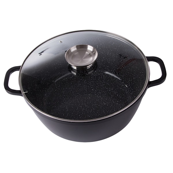 13L Gryta med lock – Non stick beläggning – Induktionshäll