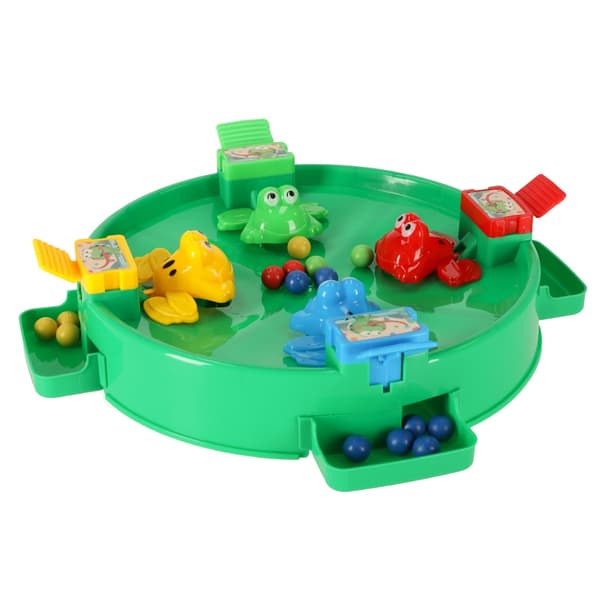 Hoppande Grodor Spel - 4 spelare Green