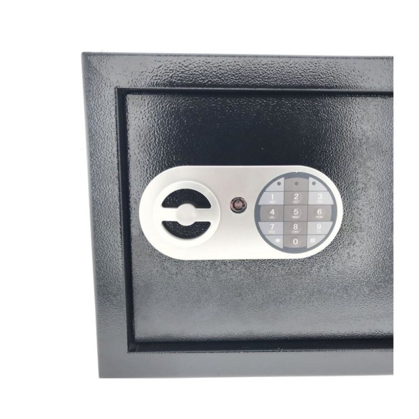Trygg med elektronisk lås - safe / sikkerhet Black
