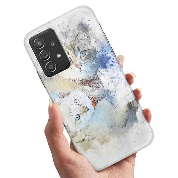 Deksel / Mobildeksel til Samsung Galaxy A53 5G - Katter Multicolor