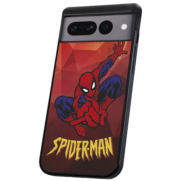 Google Pixel 8A - Skal/Mobilskal Spider-Man