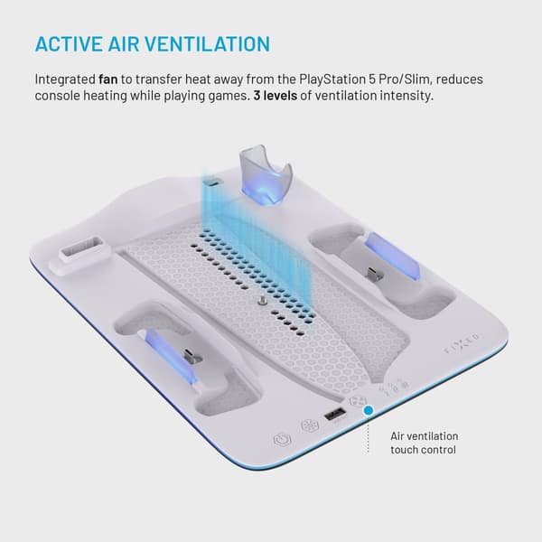 FIXED Multifunktionell Dockingstation till PS5 Pro/Slim