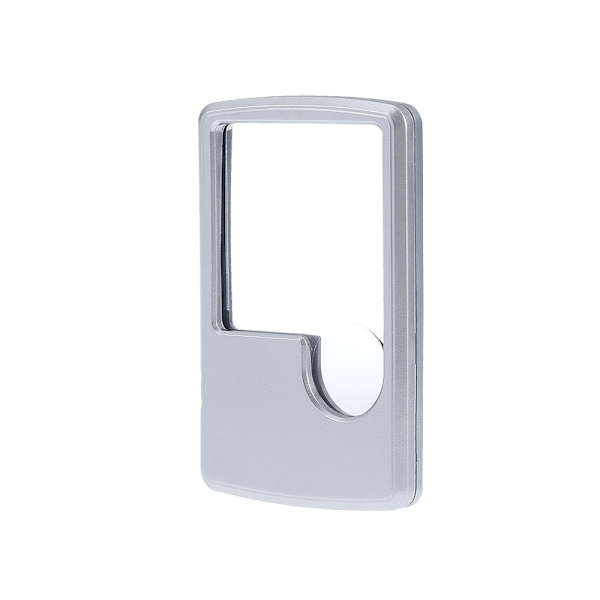 Läslampa / LED-lampa till bok - Boklampa med förstoringsglas 6x
