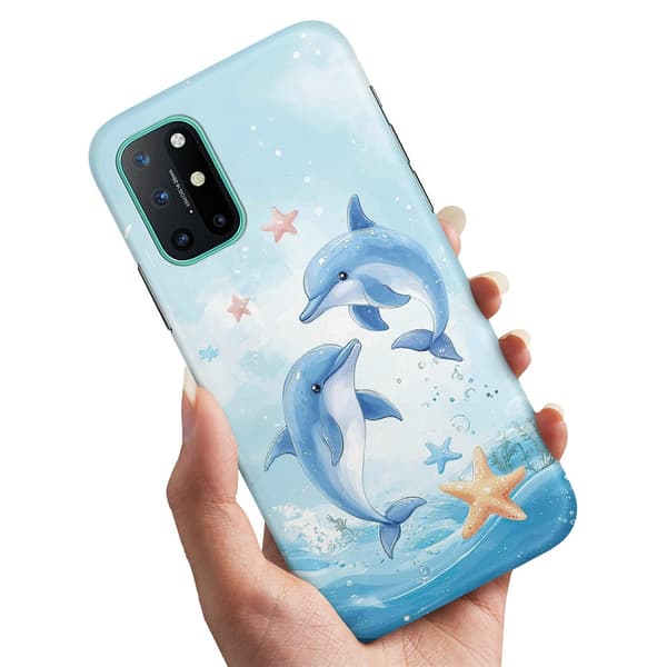 Cover / Mobilcover til OnePlus 8T - Dolphins