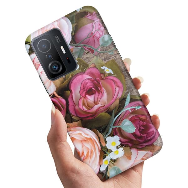 Deksel / Mobildeksel til Xiaomi 11T / 11T Pro 5G - Blomster Multicolor