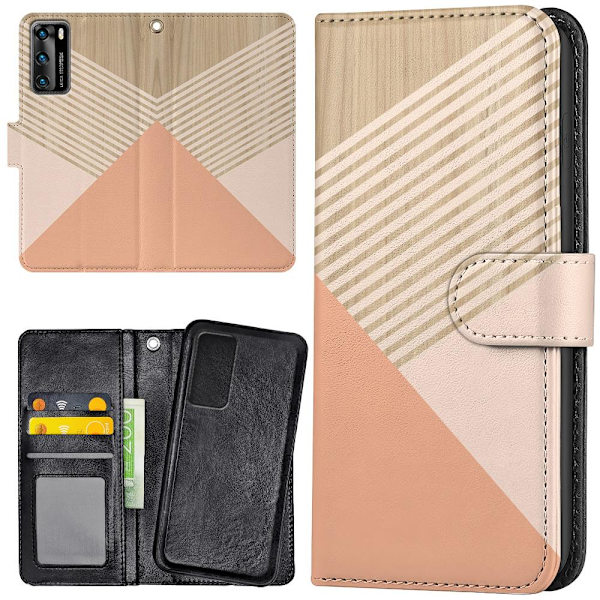 Huawei P40 - Mobilcover/Etui Cover Trækunst