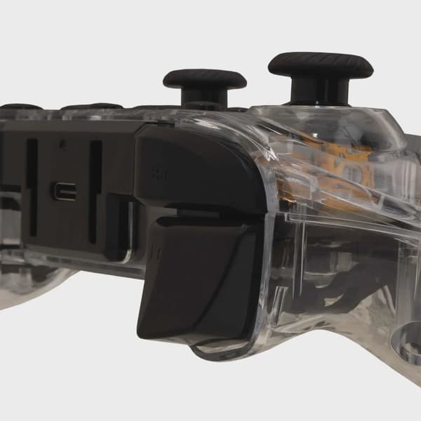 White Shark PRAETORIAN BT RGB Gamepad Klar/Svart