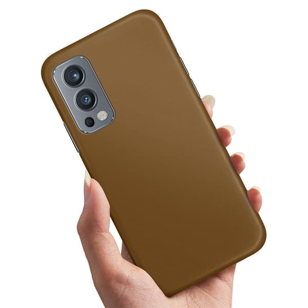Deksel / Mobildeksel til OnePlus Nord 2 5G - Brun