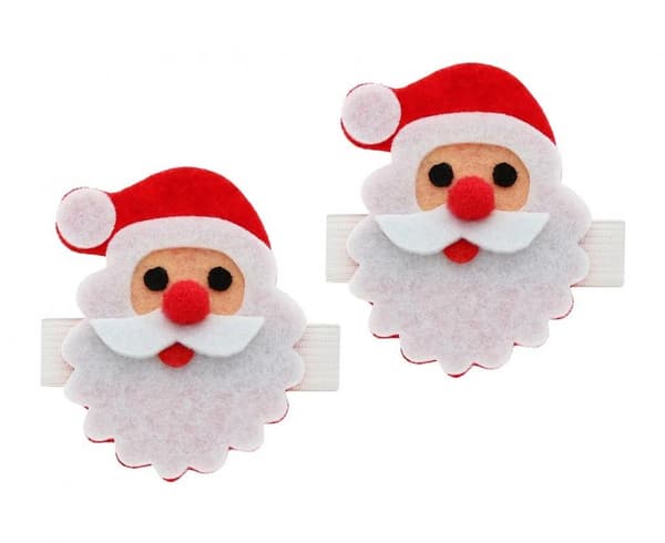 Julklingande servettringar med jultomte-set
