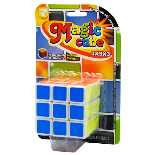 Rubiks Kube / Cube - 6 cm Multicolor