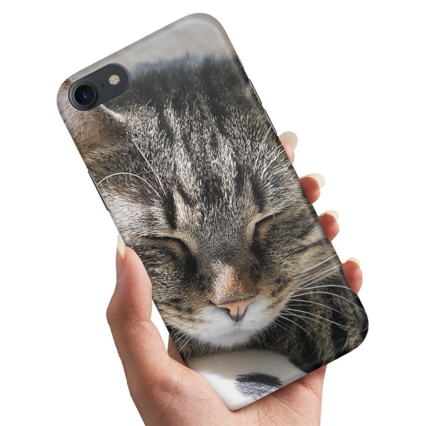 iPhone 5/5S/SE - Deksel/Mobildeksel Sovende Katt