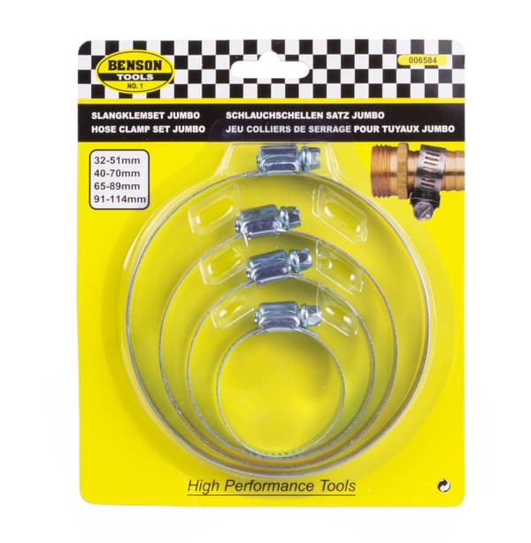 Slangklämmesats jumbo