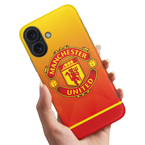 iPhone 16 Plus - Skal/Mobilskal Manchester United