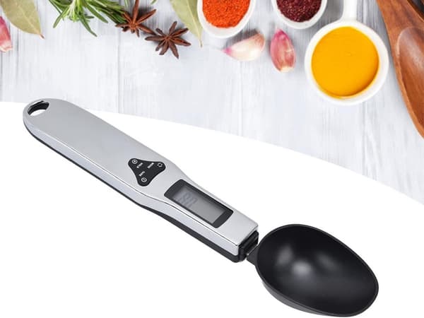 Elektroniska köksvikter LCD digital primär till manuell 500g Black